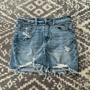 American Eagle Super Stretch Denim Mini Skirt